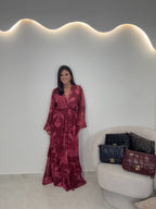 Cecilia Dress Cherry