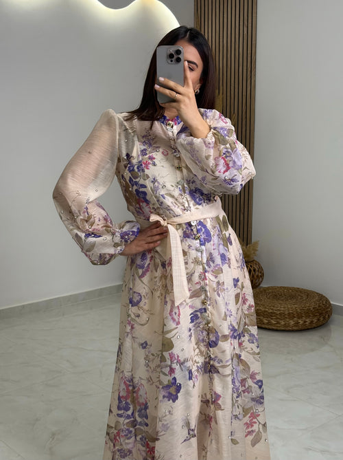 Swarovski Dress Lilac