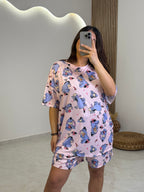 Cartoon Set Rose-Lilac