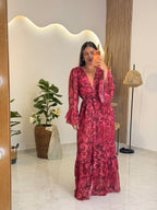 Kallia Dress Cherry