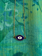 Ματάκι Μπλε Stainless Steel