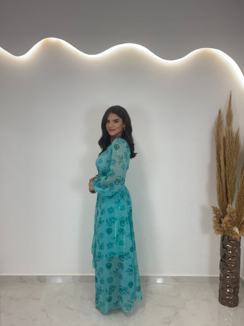 Elina Set Τιρκουάζ