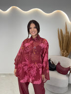 Πουκάμισο Venia Μπορντώ