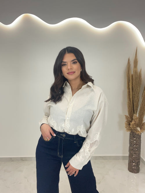 Kate Beige Πουκάμισο