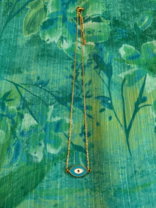 Ματάκι Τιρκουάζ Stainless Steel