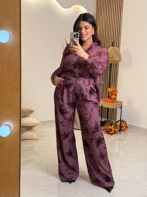 Amber Set Purple