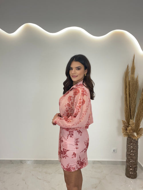 Kally Φούστα Rose-Nude