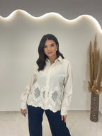 Kate Beige Πουκάμισο