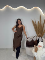 Laura Lingerie Dress Chocolate