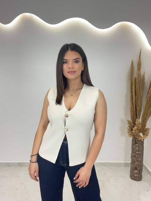 Valentina Top Εκρού