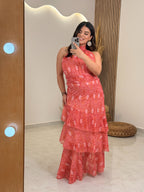 Anny Dress Coral-Rose