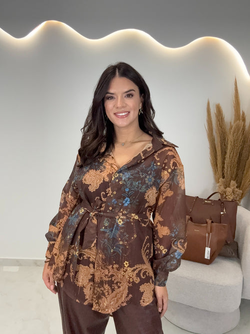 Πουκάμισο Venia Chocolate