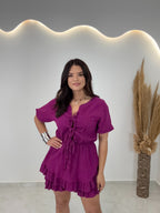 Ολόσωμο Σορτς Ματζέντα