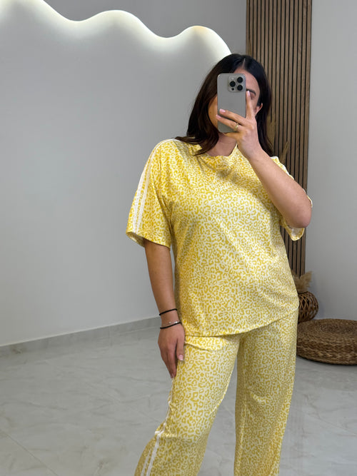 Animal Print Set Yellow
