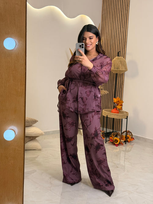 Amber Set Purple