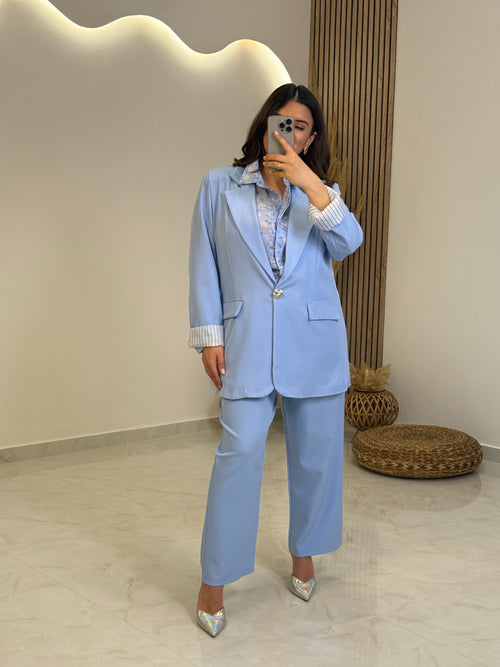 Amber Κοστούμι Γαλάζιο