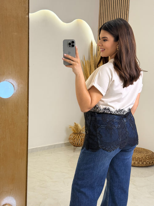 Zaklin T-Shirt Cream