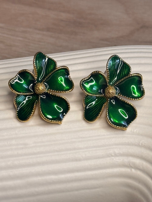 Flower Earrings Κυπαρισσί