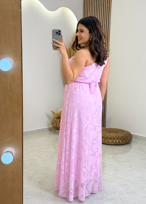 Veronica Dress Rose