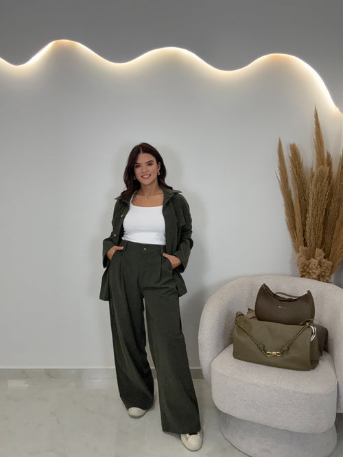 Melina Κοτλέ Σετ Χακί