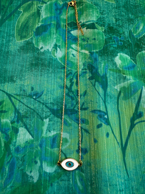 Ματάκι Λευκό Stainless Steel