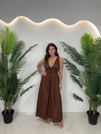 Linda Chocolate Dress