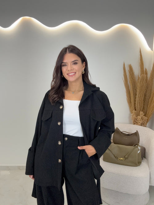 Melina Κοτλέ Σετ Μαύρο