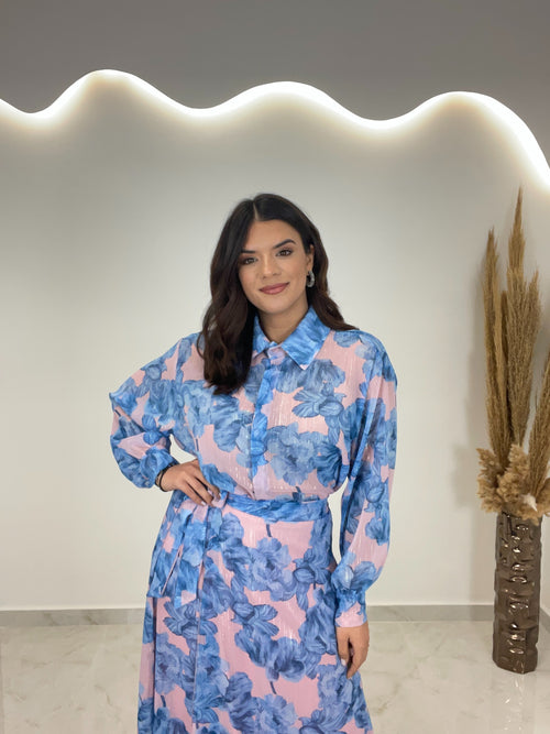 Amanda Set Rose Blue