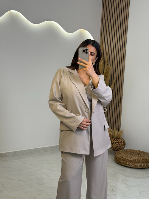 Sonia Blazer Χρώμα της Άμμου