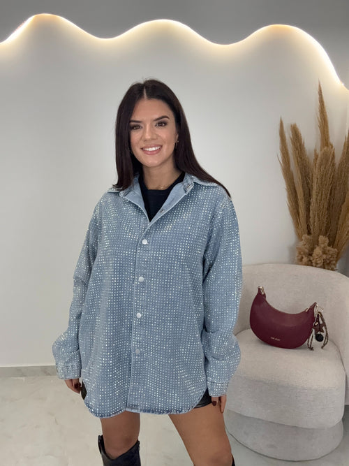 Monika Blue Jean Πουκάμισο