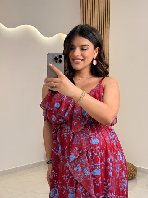 Emily Dress Cherry