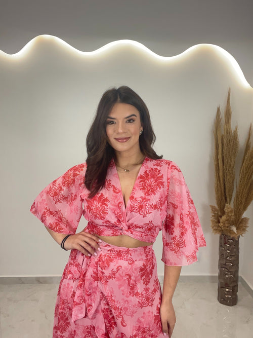 Izabella Set Κοραλί