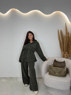 Melina Κοτλέ Σετ Χακί