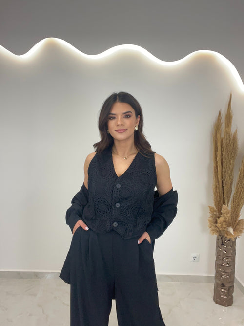 Nora Triple Set Black