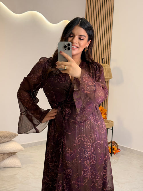 Ophelia Dress Chocolate