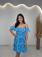 Jaklin Dress Γαλάζιο