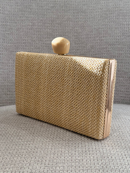 Melina Clutch Beige