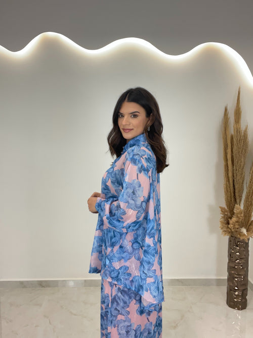 Amanda Set Rose Blue