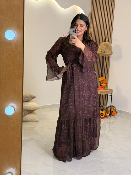 Ophelia Dress Chocolate