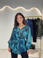 Πουκάμισο Venia Πετρόλ