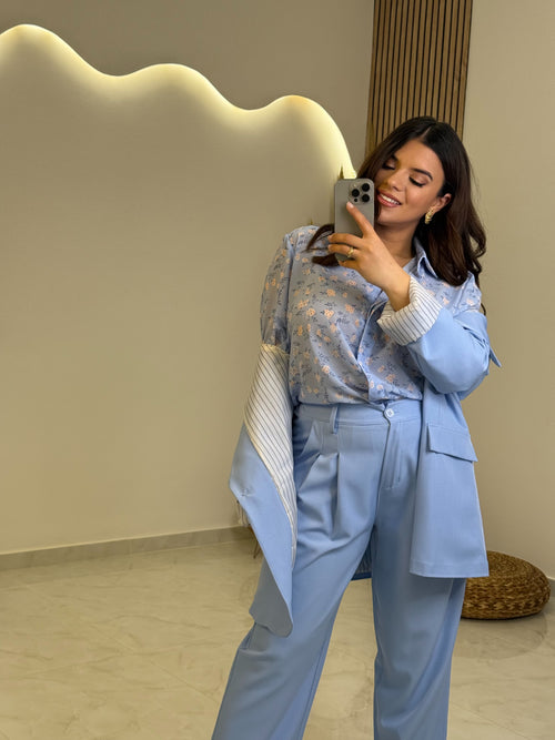 Amber Κοστούμι Γαλάζιο