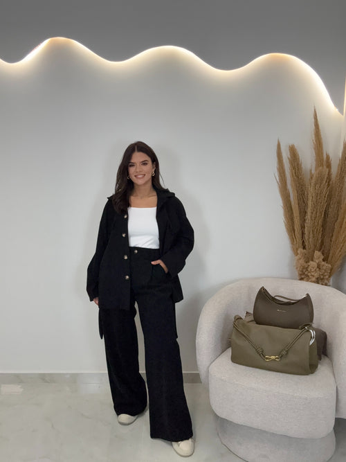 Melina Κοτλέ Σετ Μαύρο