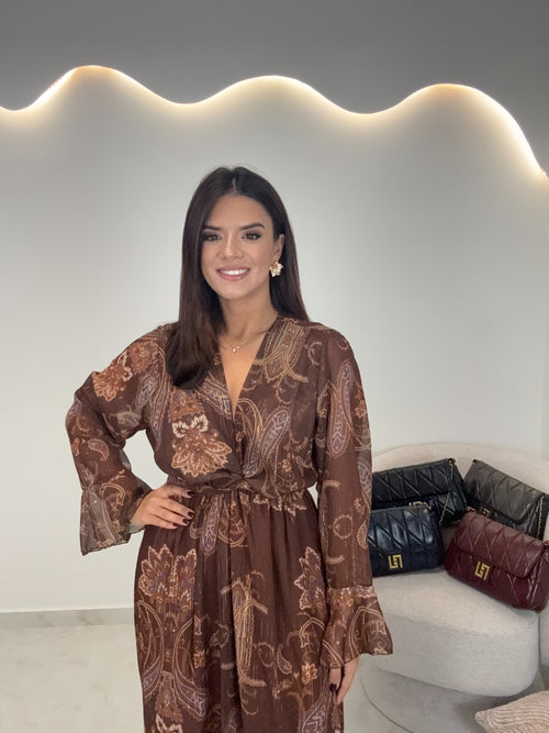 Cecilia Dress Chocolate