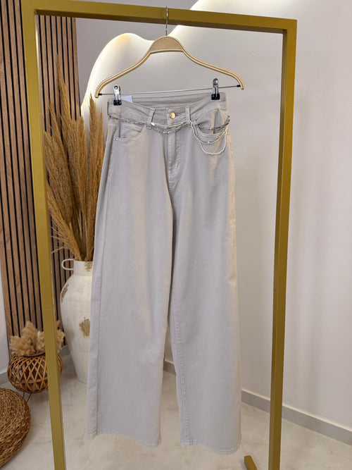 Light Grey-Ice Pearl Jeans