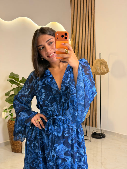 Kallia Dress Blue