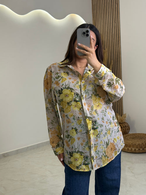 Floria Πουκάμισο Yellow
