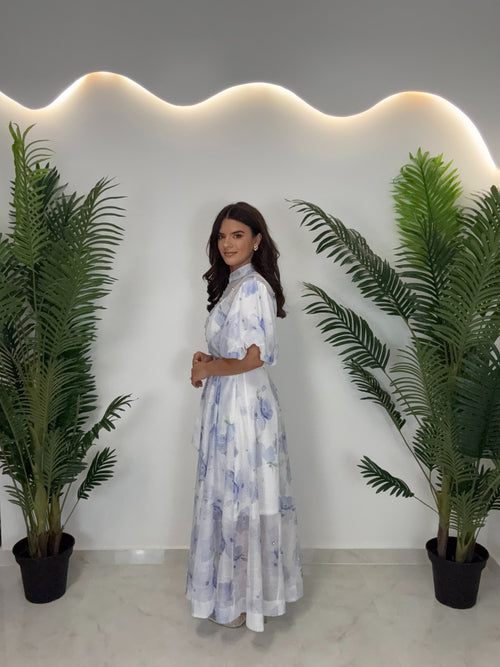 Dreamy Dress White Lilac