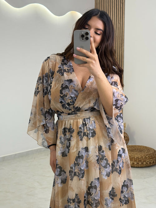 Lina Dress Beige