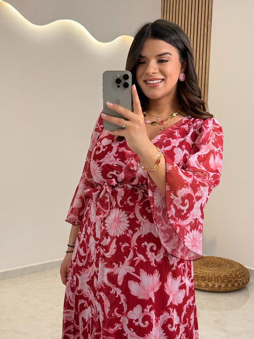 Jenny Dress Cherry