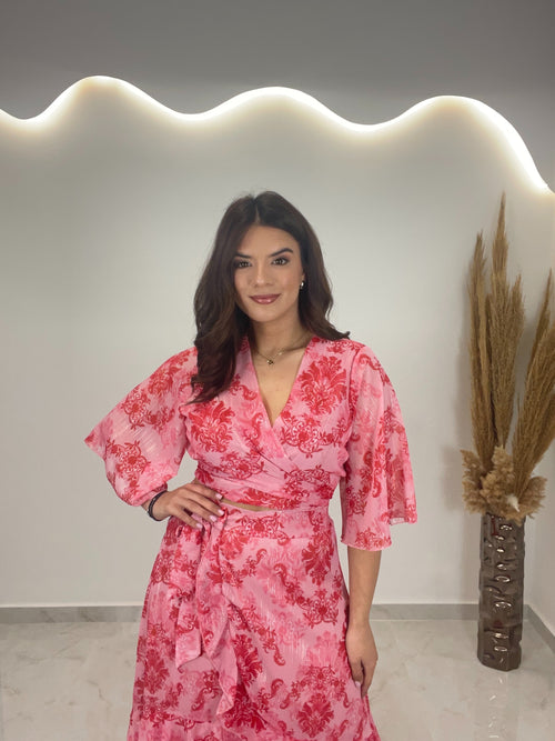 Izabella Set Κοραλί